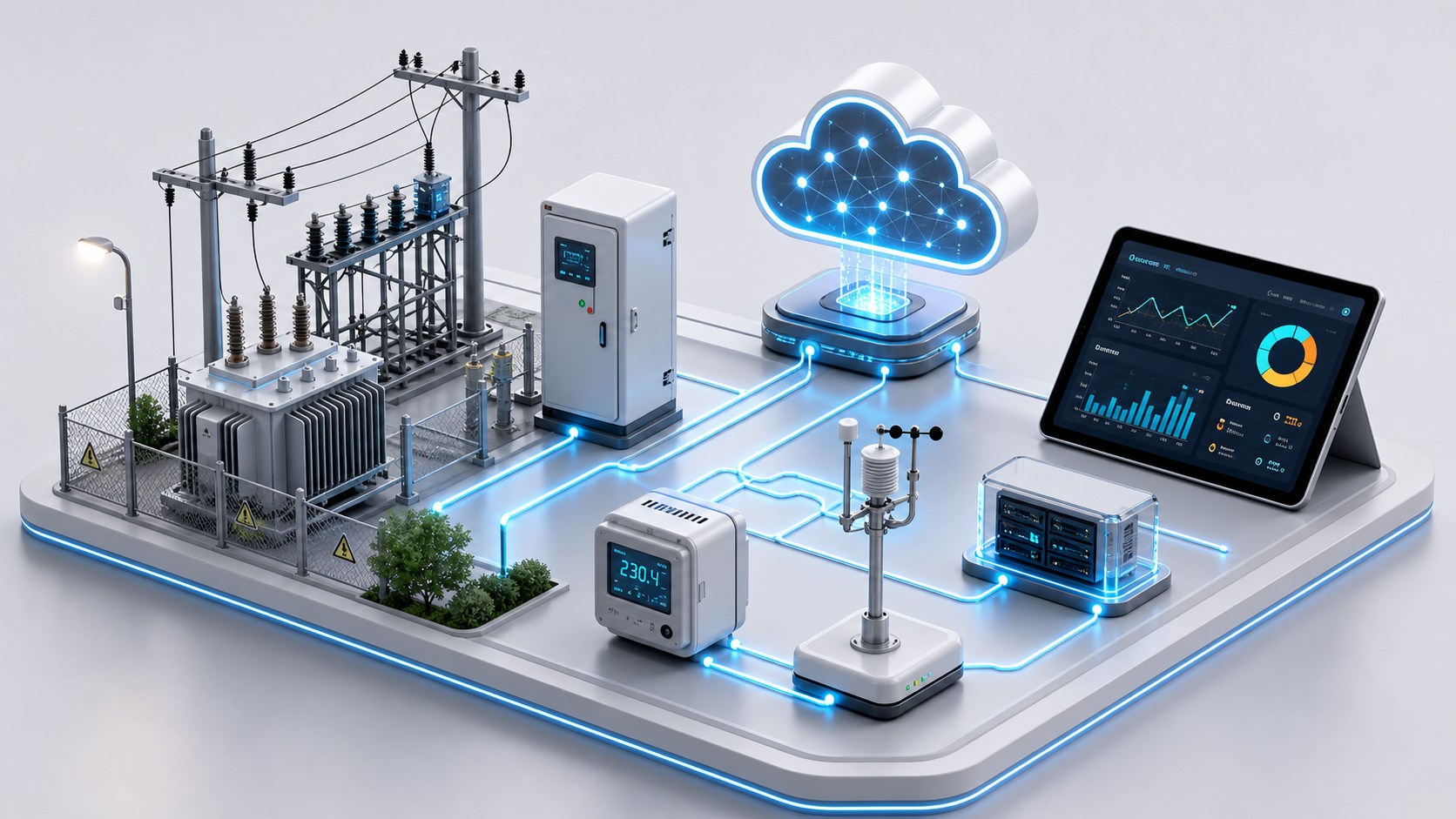 Surveillance de sites electriques